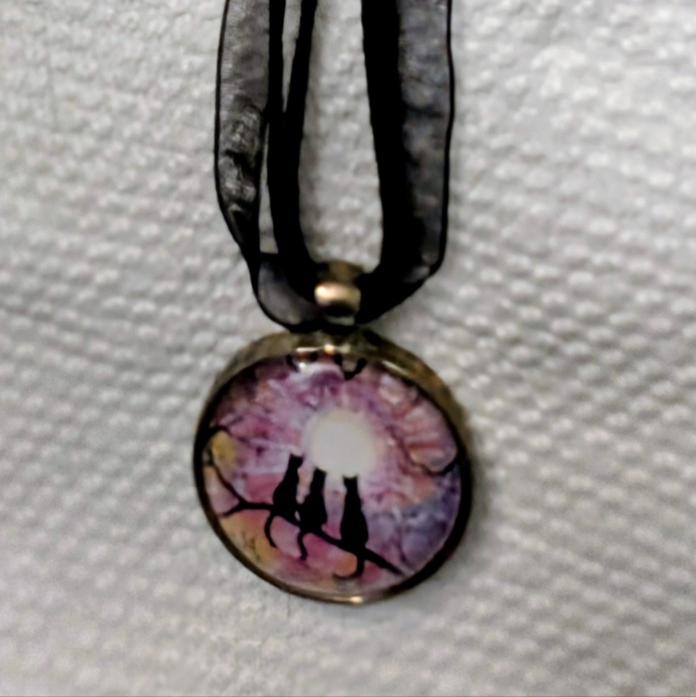 Cat Pendant Necklace